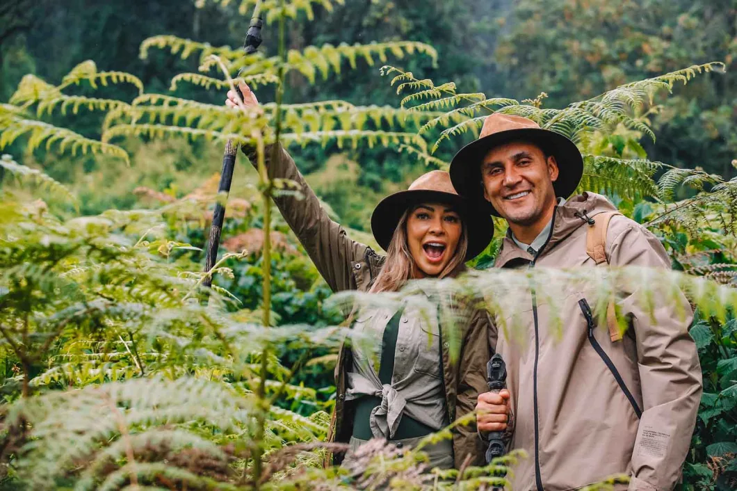 jungle adventure for a couple