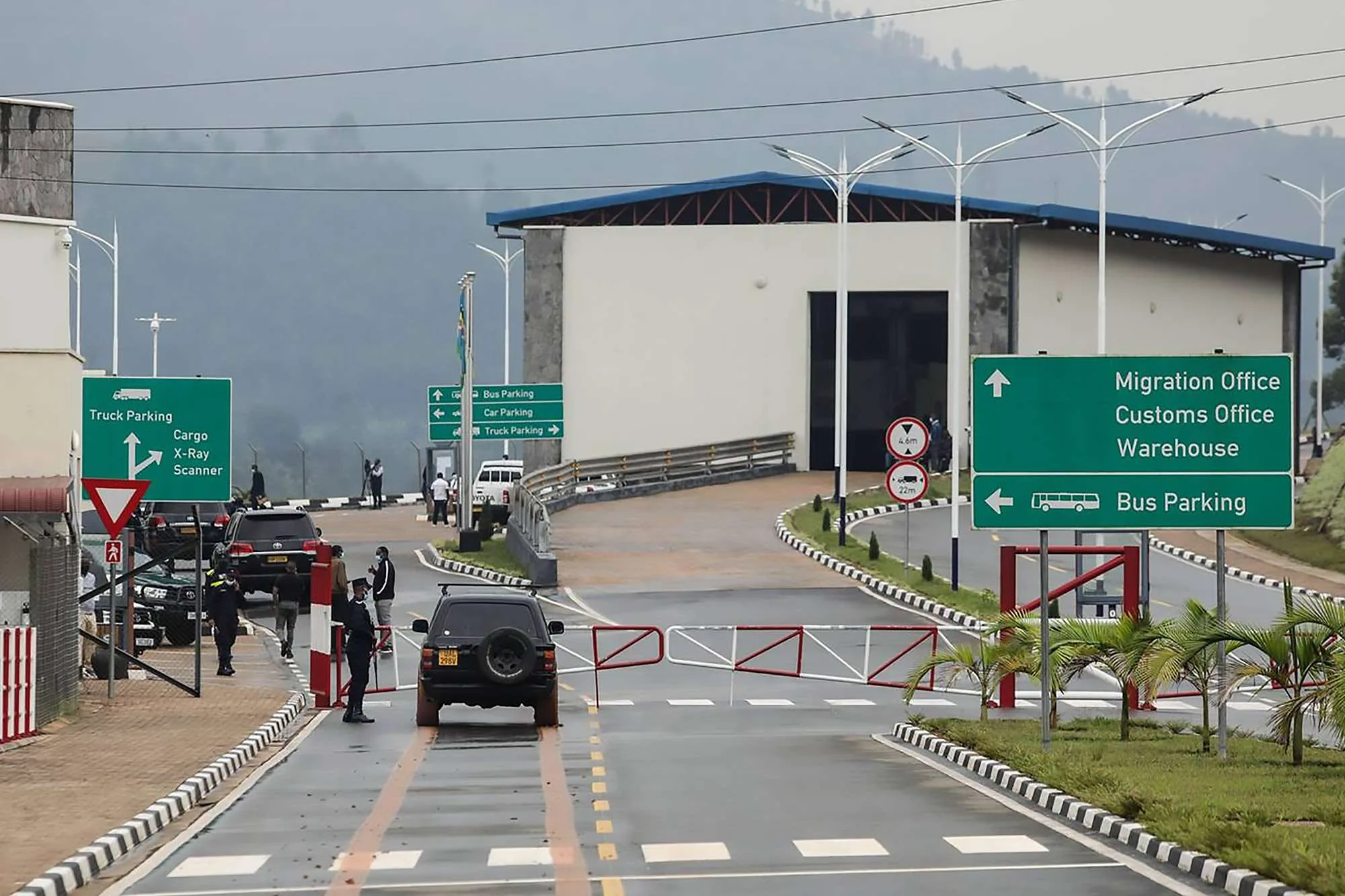 Gatuna-Katuna border crossing Rwanda and Uganda