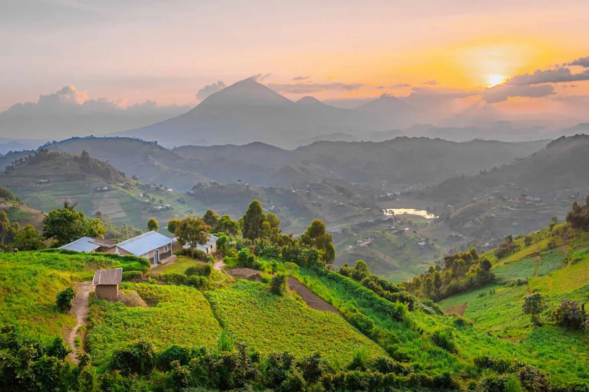 Beautiful southwestern Uganda countryside - reasons why visit Uganda destination